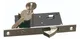 Cerradura Gancho Cisa Cilindro Europerfil 30mm Medio